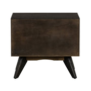 Baly Acacia Mid-Century 2 Drawer Night stand - Furniture City (CA)l