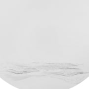 Loxley White Marble Coffee Table with Black Metal Base - Furniture City (CA)l