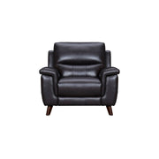 Lizette Brown Leather Power Recliner with USB - Furniture City (CA)l