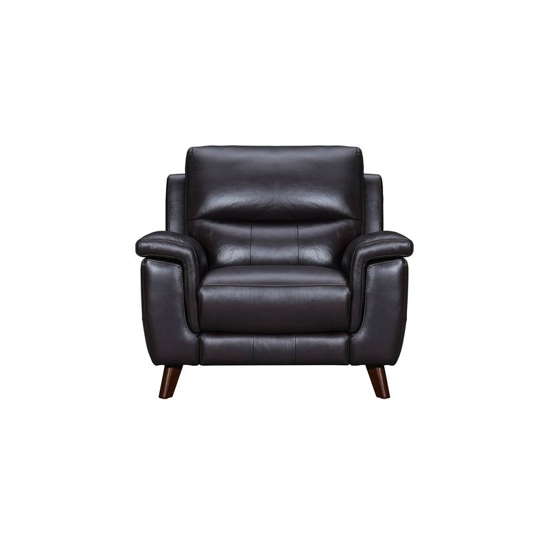 Lizette Brown Leather Power Recliner with USB - Furniture City (CA)l