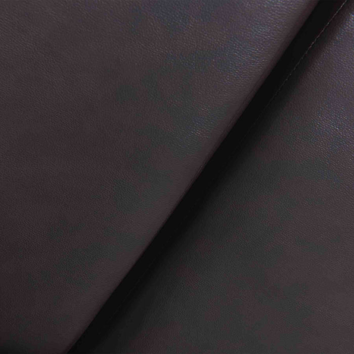 Lizette 78" Brown Leather Power Recliner Sofa with USB