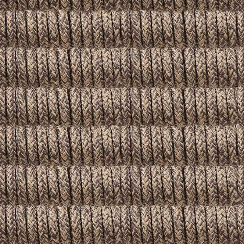 Mateo Outdoor Patio Dining Chair in Dark Eucalyptus Wood and Truffle Rope - Furniture City (CA)l