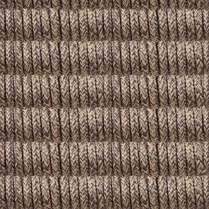 Mateo Outdoor Patio Dining Chair in Dark Eucalyptus Wood and Truffle Rope