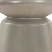 Umbre Concrete Indoor Outdoor Accent Stool End Table - Furniture City (CA)l