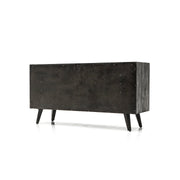 Mohave Mid-Century Tundra Gray Acacia 6 Drawer Dresser - Furniture City (CA)l