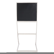 Marc 30" Vintage Black Faux Leather and Brushed Stainless Steel Bar Stool - Furniture City (CA)l