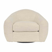 Molly Upholstered Swivel Accent Chair in Pearl - Furniture City (CA)l