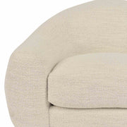 Molly Upholstered Swivel Accent Chair in Pearl - Furniture City (CA)l