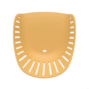 Nassau Outdoor Arm Dining Chairs in Honey Yellow Finish with Wood legs- Set of 2 - Furniture City (CA)l