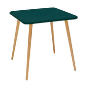 Nassau Square Outdoor Green Eucalyptus Dining Table - Furniture City (CA)l