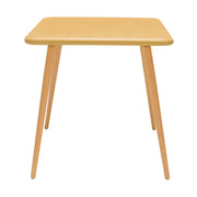Nassau Square Outdoor Honey Eucalyptus Dining Table - Furniture City (CA)l