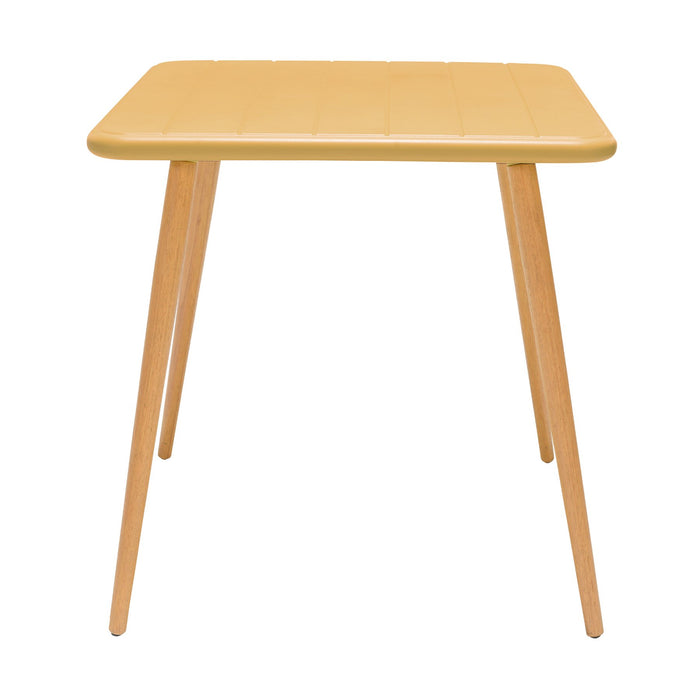 Nassau Square Outdoor Honey Eucalyptus Dining Table