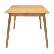 Nassau Outdoor Rectangle Dining Table in Natural Wood Finish - Furniture City (CA)l