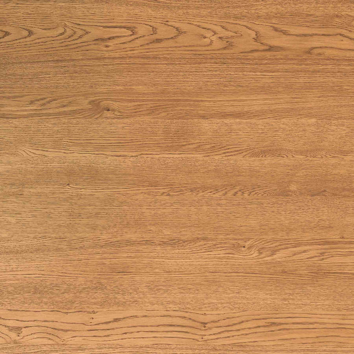 Nevada Rustic Oak Wood Trestle Base Dining Table in Balsamico