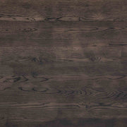 Nevada Rustic Oak Wood Trestle Base Dining Table In Dark Brown - Furniture City (CA)l