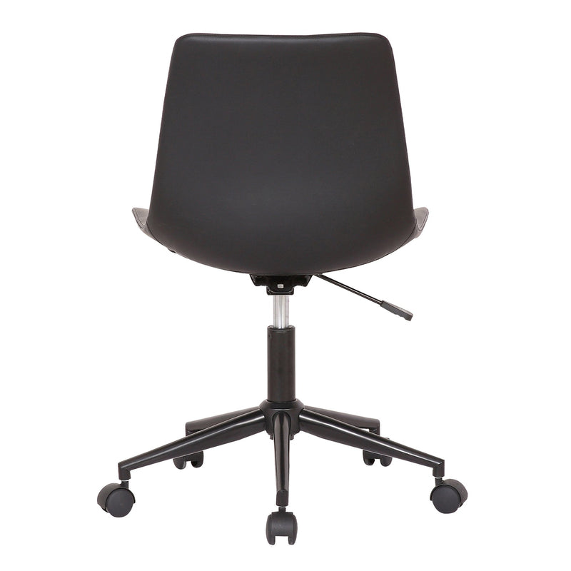 Optima Adjustable Black Faux Leather Task Chair - Furniture City (CA)l
