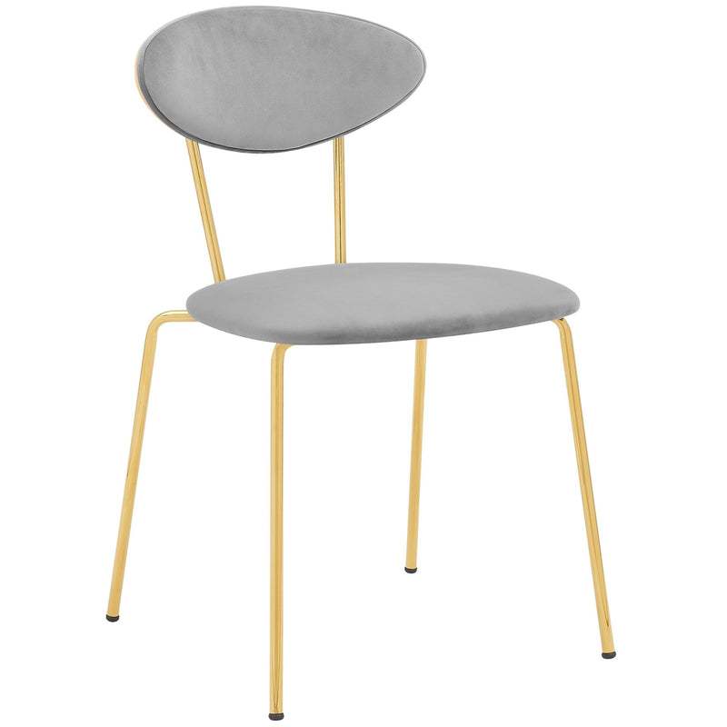Oshen 26" Blue Faux Leather and Metal Counter Height Bar Stool - Furniture City (CA)l