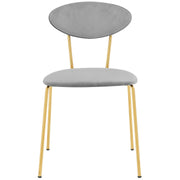 Oshen 26" Blue Faux Leather and Metal Counter Height Bar Stool - Furniture City (CA)l