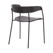 Perry Wood and Metal Modern Dining Room Chairs Set of 2 - Furniture City (CA)l