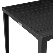 Palma Outdoor Patio Dining Table in Aluminum - Furniture City (CA)l