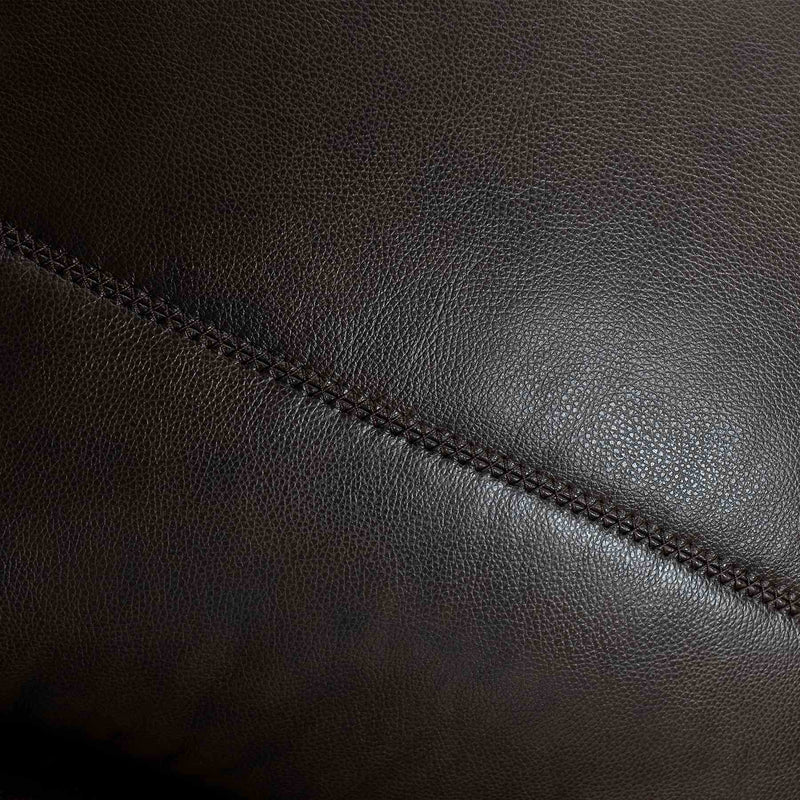 Pompeii 87" Dark Brown Leather Sofa - Furniture City (CA)l