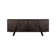 Pirate Brown Acacia Sideboard Cabinet - Furniture City (CA)l