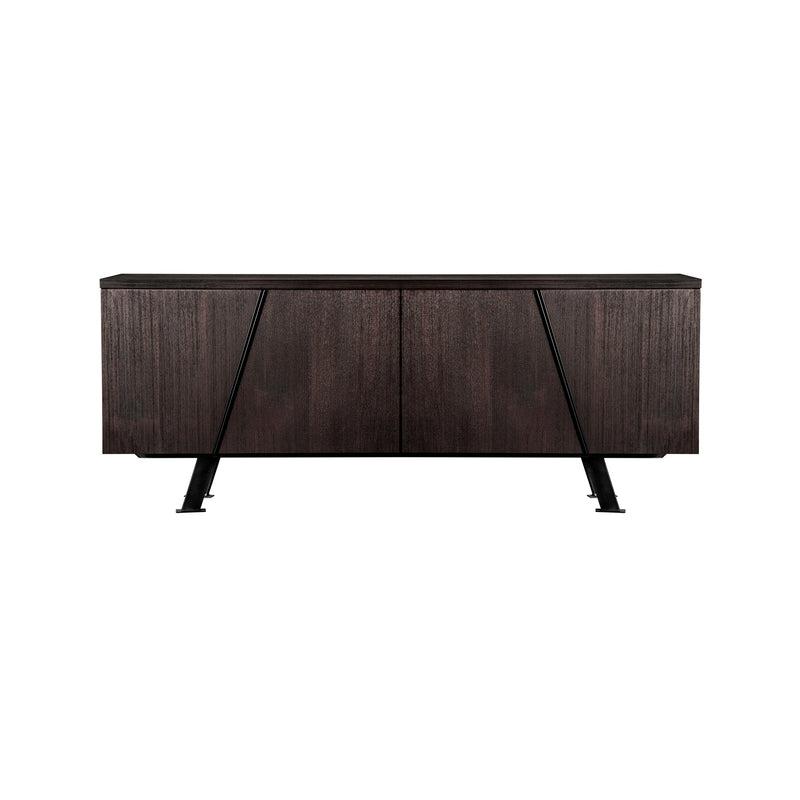 Pirate Brown Acacia Sideboard Cabinet - Furniture City (CA)l
