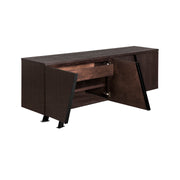 Pirate Brown Acacia Sideboard Cabinet - Furniture City (CA)l