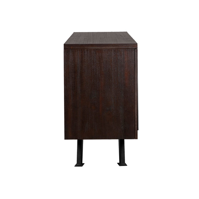 Pirate Brown Acacia Sideboard Cabinet