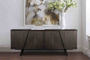 Pirate Brown Acacia Sideboard Cabinet - Furniture City (CA)l