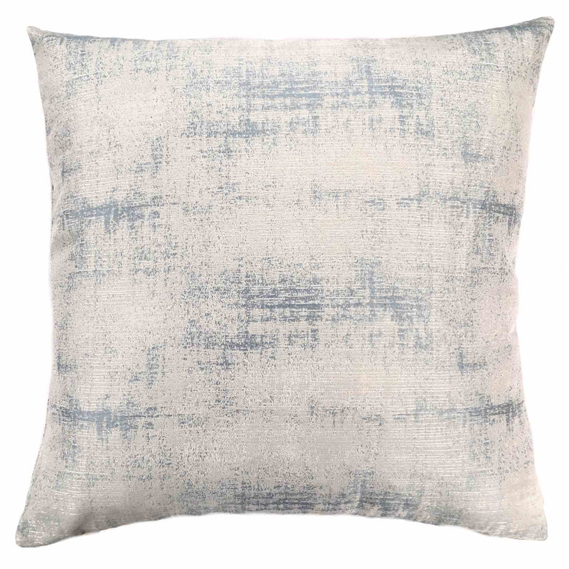 Coban Contemporary Decorative Feather and Down Throw Pillow In Sea Foam Jacquard Fabric - Furniture City (CA)l