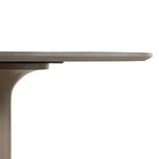Pippa Concrete and Metal Tulip Round Dining Table - Furniture City (CA)l