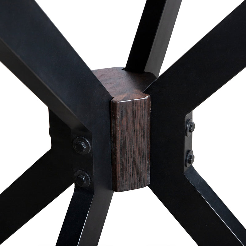 Pirate Acacia Modern End Table - Furniture City (CA)l