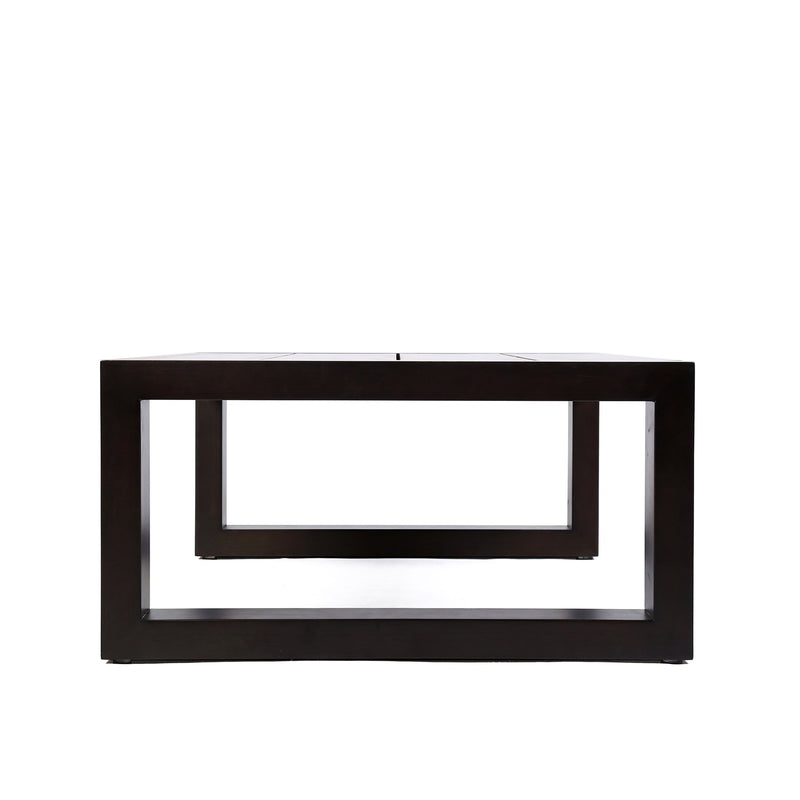Paradise Outdoor Dark Eucalyptus Wood Coffee Table - Furniture City (CA)l