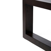 Paradise Outdoor Dark Eucalyptus Wood Coffee Table - Furniture City (CA)l