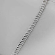 Prato 89" Dove Gray Leather Sofa - Furniture City (CA)l