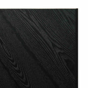 Petra Queen Platform Wood Bed Frame in Black Finish - Furniture City (CA)l