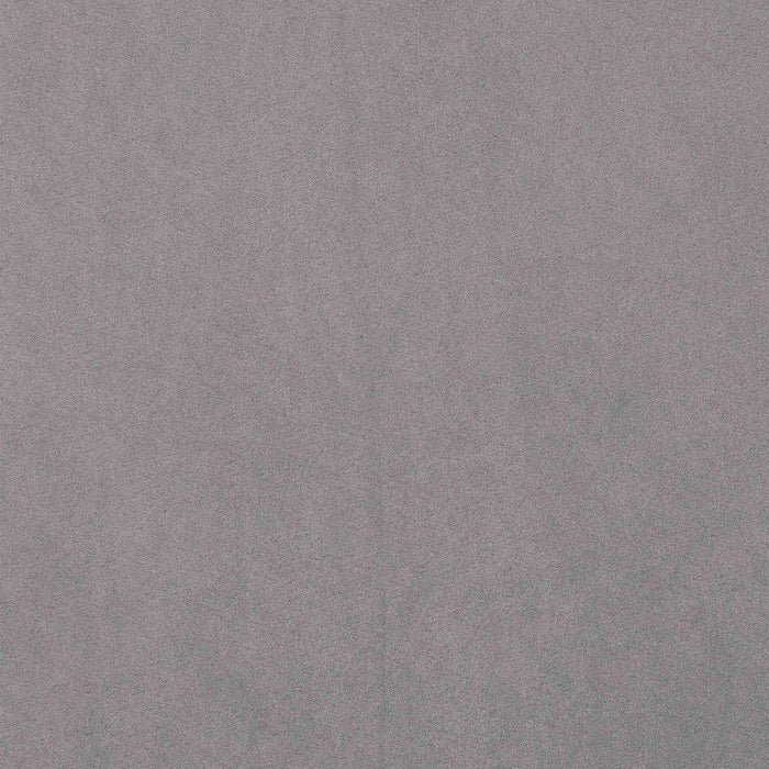 Pixie Dark Gray and Black Fabric Dining Room Chair with Black Metal Legs