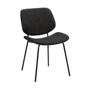 Quest Charcoal Modern Dining Accent Chair - Furniture City (CA)l