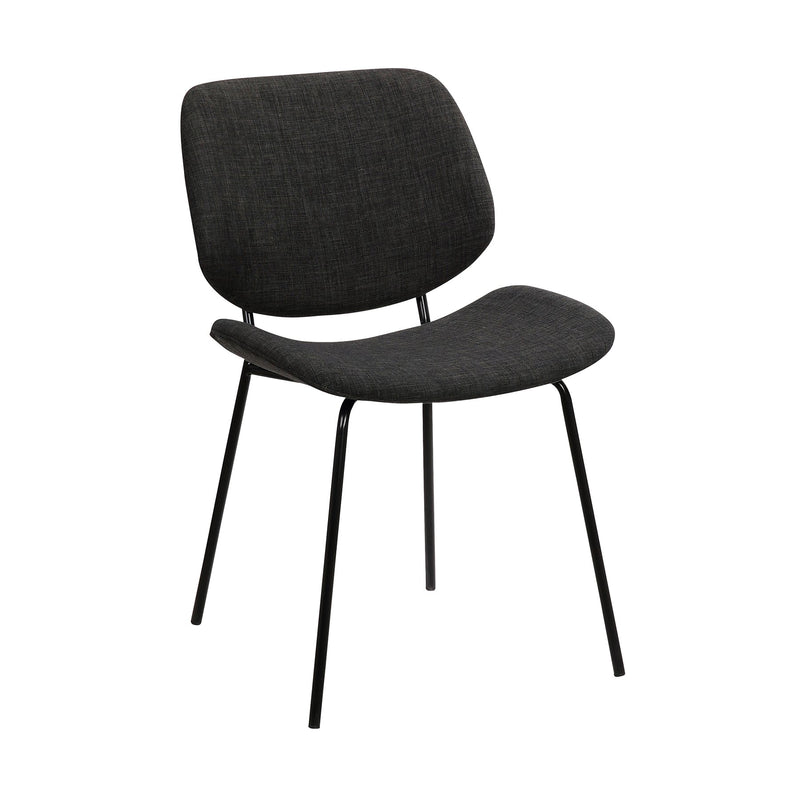 Quest Charcoal Modern Dining Accent Chair - Furniture City (CA)l