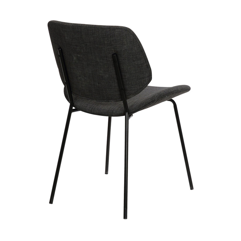 Quest Charcoal Modern Dining Accent Chair - Furniture City (CA)l