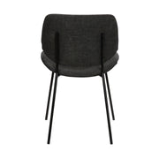 Quest Charcoal Modern Dining Accent Chair - Furniture City (CA)l