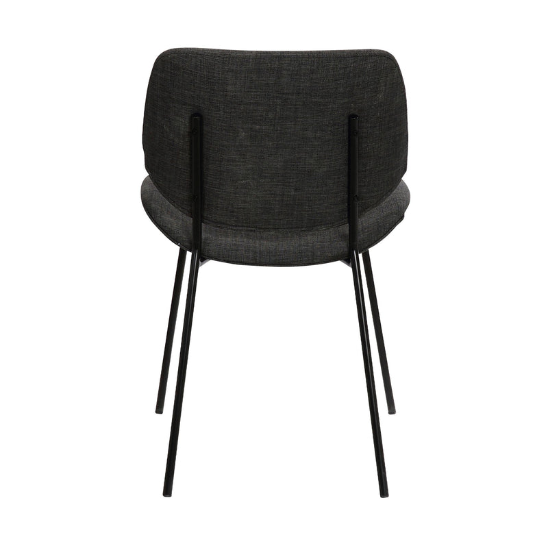 Quest Charcoal Modern Dining Accent Chair - Furniture City (CA)l