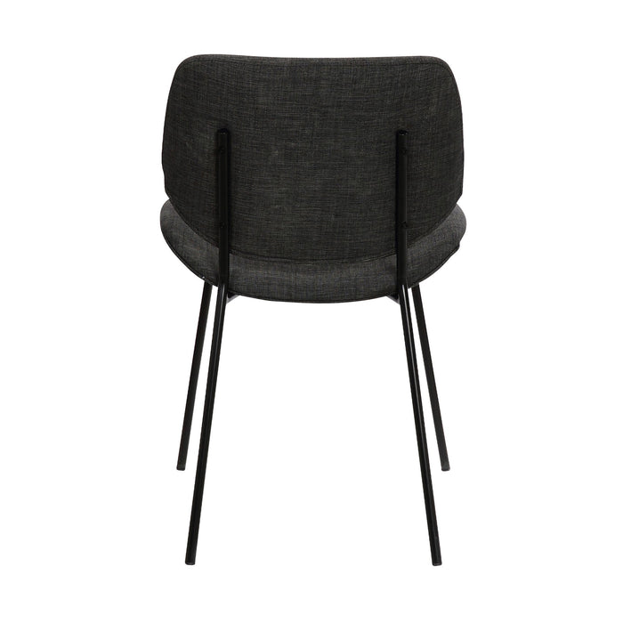 Quest Charcoal Modern Dining Accent Chair