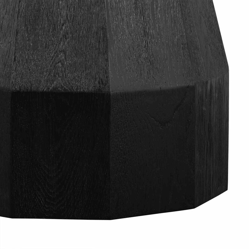 Revival Concrete and Oak Round Dining Table - Furniture City (CA)l