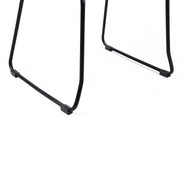 Shasta Outdoor Metal and Gray Rope Stackable Dining Chair - Set of 2 - Furniture City (CA)l