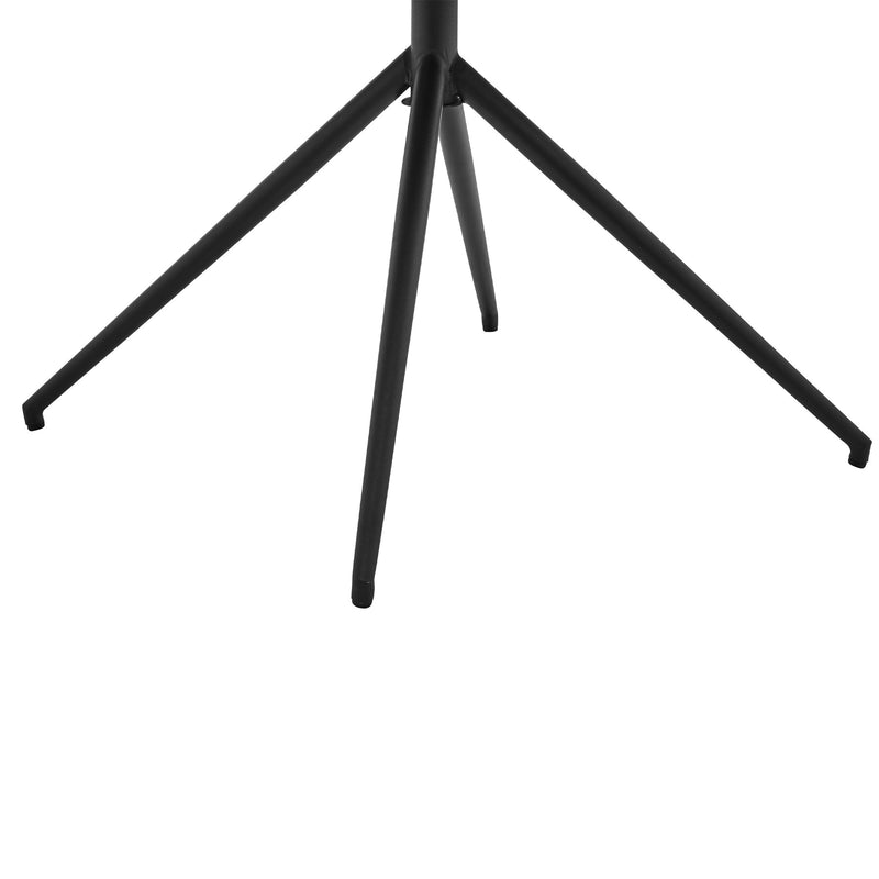 Simone Modern Faux Leather and Fabric Metal Swivel Dining Room Chairs - Set of 2 - Furniture City (CA)l