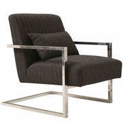 Skyline Accent Chair In Charcoal Fabric - Furniture City (CA)l