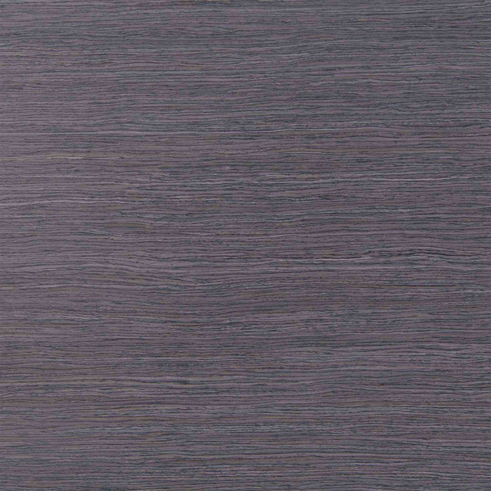 Soleil Contemporary Dining Table in Brushed Stainless Steel and Gray Walnut Top