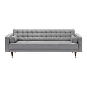 Somerset Gray Velvet Mid Century Modern Sofa - Furniture City (CA)l
